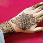 easy mehndi design